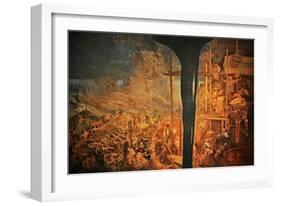 The Defense of Sziget Against the Turks by Nicholas Zrinsky (The Cycle the Slav Epi)-Alphonse Mucha-Framed Giclee Print