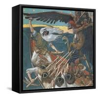 The Defense of the Sampo, 1896-Akseli Gallen-Kallela-Framed Stretched Canvas