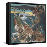 The Defense of the Sampo, 1896-Akseli Gallen-Kallela-Framed Stretched Canvas