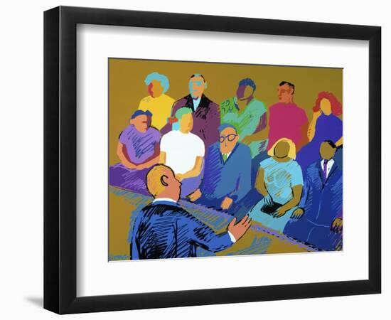 The Defense-Diana Ong-Framed Giclee Print