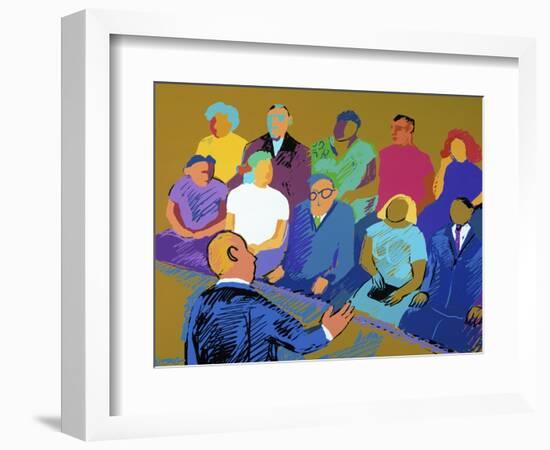 The Defense-Diana Ong-Framed Giclee Print