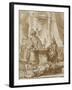 The Degradation of Haman before Ahasuerus and Esther-Rembrandt van Rijn-Framed Giclee Print