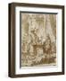 The Degradation of Haman before Ahasuerus and Esther-Rembrandt van Rijn-Framed Giclee Print