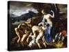 The Deification of Aeneas, 1642-1645-Francois Perrier-Stretched Canvas