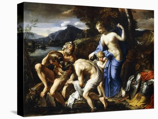 The Deification of Aeneas, 1642-1645-Francois Perrier-Stretched Canvas