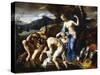 The Deification of Aeneas, 1642-1645-Francois Perrier-Stretched Canvas