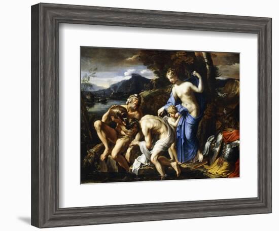 The Deification of Aeneas, 1642-1645-Francois Perrier-Framed Giclee Print