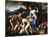 The Deification of Aeneas, 1642-1645-Francois Perrier-Stretched Canvas