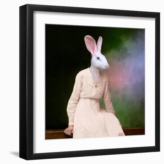 The Delicate Lady-Martine Roch-Framed Art Print