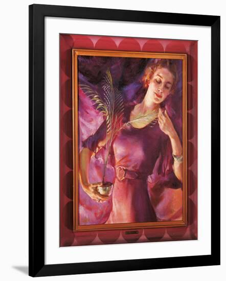 The Delicate Plant-Giacomo Balla-Framed Giclee Print