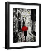 The Delightful Walk-Loui Jover-Framed Art Print