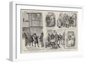 The Delights of Christmas, a Serenade by Hand-Bell Players-null-Framed Giclee Print