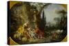 The Delights of Life in the Country-Francois Boucher-Stretched Canvas