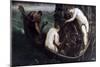The Deliverance of Arsinoe, after 1560-1594-Jacopo Tintoretto-Mounted Giclee Print