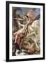 The Deliverance: Ruggiero and Angelica, 1876-Joseph Paul Blanc-Framed Giclee Print