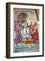 The Delivery of the Decretals to Pope Gregory Ix, C.1501-1520 (Fresco)-Raphael (1483-1520)-Framed Giclee Print