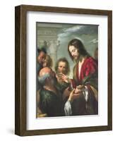 The Delivery of the Keys to St. Peter-Bernardo Strozzi-Framed Giclee Print