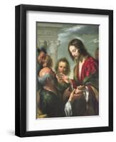 The Delivery of the Keys to St. Peter-Bernardo Strozzi-Framed Giclee Print