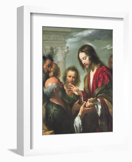 The Delivery of the Keys to St. Peter-Bernardo Strozzi-Framed Giclee Print