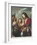 The Delivery of the Keys to St. Peter-Bernardo Strozzi-Framed Giclee Print