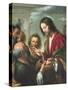 The Delivery of the Keys to St. Peter-Bernardo Strozzi-Stretched Canvas