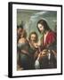 The Delivery of the Keys to St. Peter-Bernardo Strozzi-Framed Giclee Print