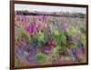 The Delphinium Field, 1991-Timothy Easton-Framed Giclee Print