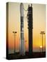 The Delta II Rocket On Its Launch Pad-Stocktrek Images-Stretched Canvas