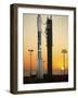 The Delta II Rocket On Its Launch Pad-Stocktrek Images-Framed Photographic Print