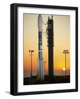 The Delta II Rocket On Its Launch Pad-Stocktrek Images-Framed Photographic Print
