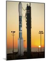 The Delta II Rocket On Its Launch Pad-Stocktrek Images-Mounted Photographic Print