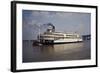 The Delta Queen Churning towards St. Louis-Bruno Torres-Framed Photographic Print