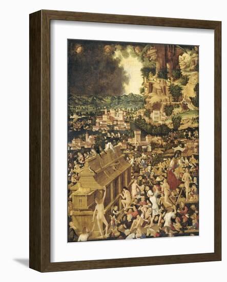 The Deluge, 1450-1499-null-Framed Giclee Print