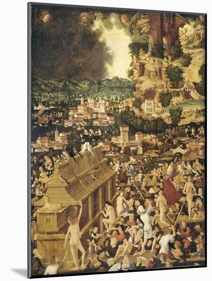 The Deluge, 1450-1499-null-Mounted Giclee Print