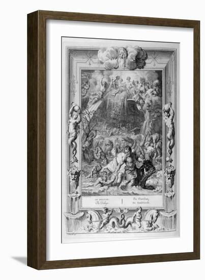 The Deluge, 1733-Bernard Picart-Framed Giclee Print