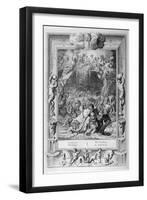 The Deluge, 1733-Bernard Picart-Framed Giclee Print