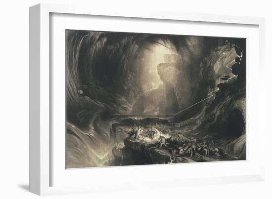 The Deluge, 1828-John Martin-Framed Giclee Print