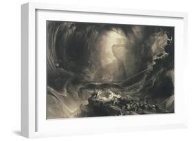 The Deluge, 1828-John Martin-Framed Giclee Print