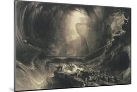 The Deluge, 1828-John Martin-Mounted Giclee Print