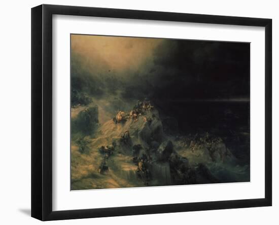 The Deluge, 1864-Ivan Konstantinovich Aivazovsky-Framed Giclee Print