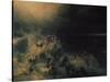 The Deluge, 1864-Ivan Konstantinovich Aivazovsky-Stretched Canvas