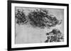 'The Deluge', c1480 (1945)-Leonardo Da Vinci-Framed Giclee Print