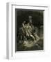 The Deluge (Frontispiece to the Illustrated Edition of the Bibl), 1866-Gustave Doré-Framed Giclee Print