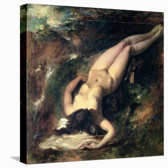 The Deluge-William Etty-Stretched Canvas