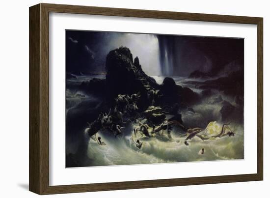 The Deluge-Francis Danby-Framed Giclee Print