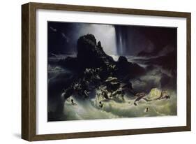 The Deluge-Francis Danby-Framed Giclee Print