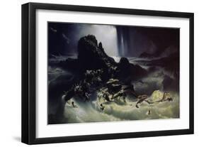 The Deluge-Francis Danby-Framed Giclee Print