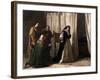 The Dementia of Juana of Castile, 1866-Lorenzo Valles-Framed Giclee Print