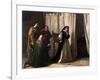 The Dementia of Juana of Castile, 1866-Lorenzo Valles-Framed Giclee Print