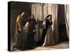 The Dementia of Juana of Castile, 1866-Lorenzo Valles-Stretched Canvas